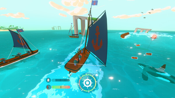 Игра Sail Forth, скриншот