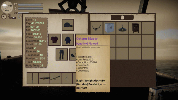 Игра Sailing alone:Aftermath, скриншот