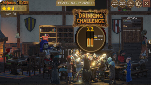 Игра Saint George's Tavern, скриншот