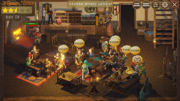 Игра Saint George's Tavern, скриншот