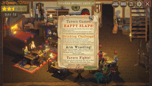 Игра Saint George's Tavern, скриншот