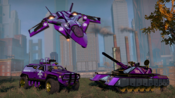 Игра Saints Row: The Third - Special Ops Vehicle Pack, скриншот