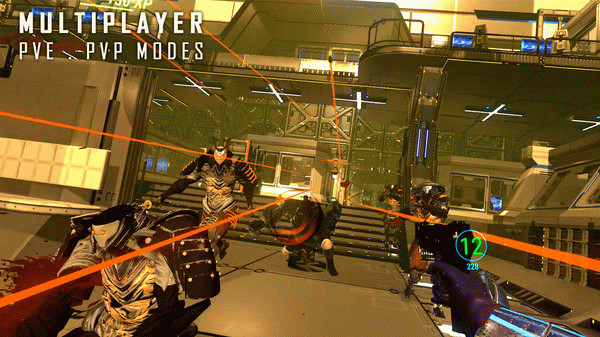 Игра Sairento VR, скриншот