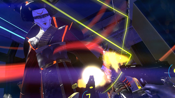 Игра Sairento VR, скриншот