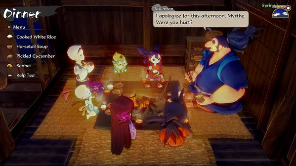 Игра Sakuna: Of Rice and Ruin, скриншот