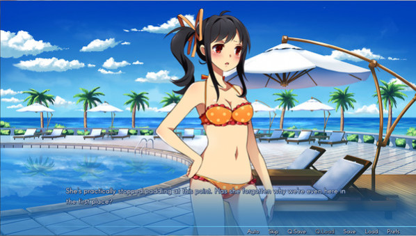 Игра Sakura Beach, скриншот