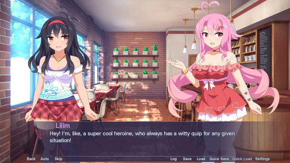 Игра Sakura Cupid, скриншот