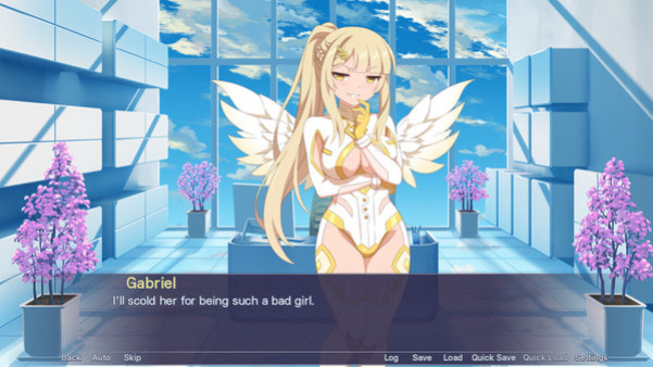 Игра Sakura Cupid, скриншот