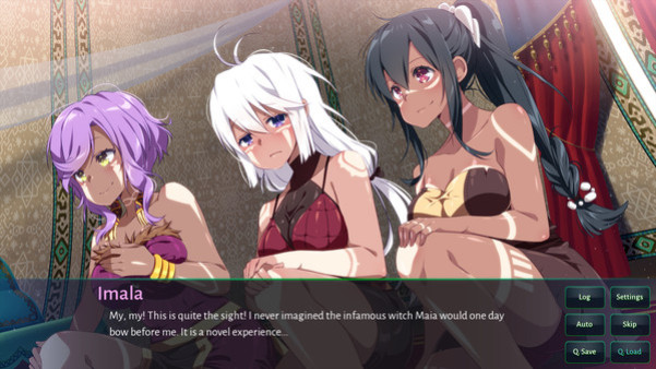 Игра Sakura Forest Girls 2, скриншот