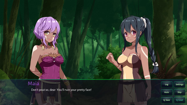 Игра Sakura Forest Girls 2, скриншот