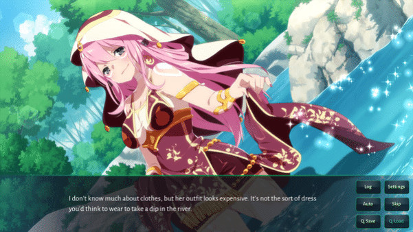 Игра Sakura Forest Girls 2, скриншот