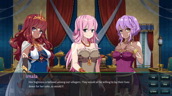 Игра Sakura Forest Girls 2, скриншот
