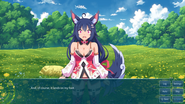 Игра Sakura Fox Adventure, скриншот
