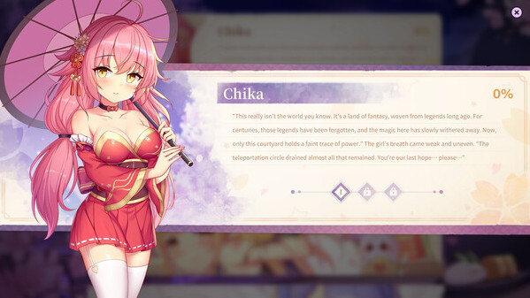 Игра Sakura Hime 6, скриншот