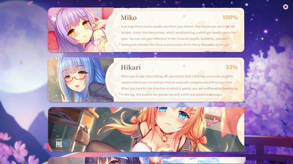 Игра Sakura Hime, скриншот