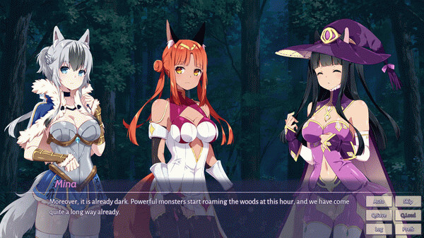 Игра Sakura Isekai Adventure 3, скриншот