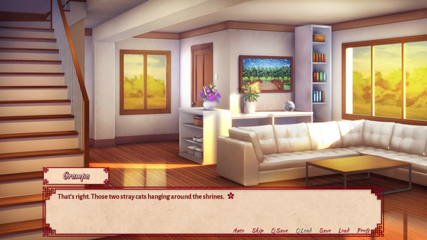 Игра Sakura Shrine Girls, скриншот