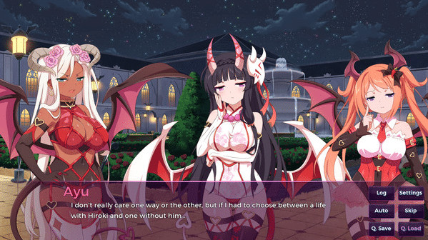 Игра Sakura Succubus 3, скриншот