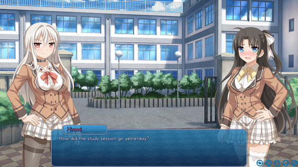 Игра Sakura Swim Club, скриншот