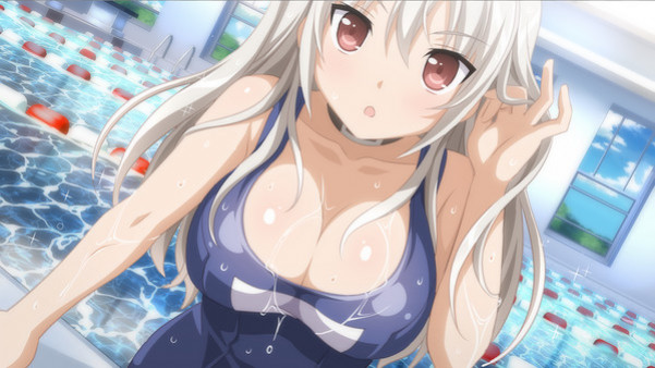 Игра Sakura Swim Club, скриншот