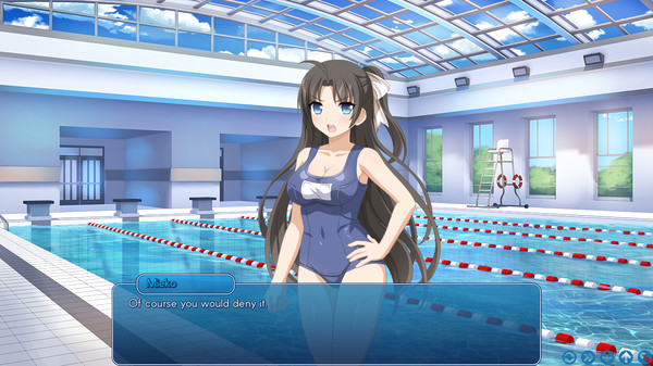 Игра Sakura Swim Club, скриншот