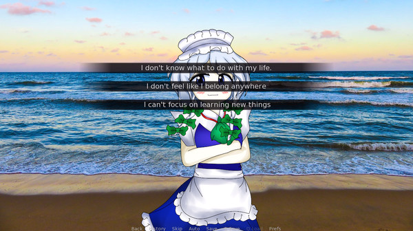 Игра Sakuya Izayoi Gives You Advice And Dabs, скриншот