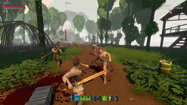 Игра Saleblazers, скриншот