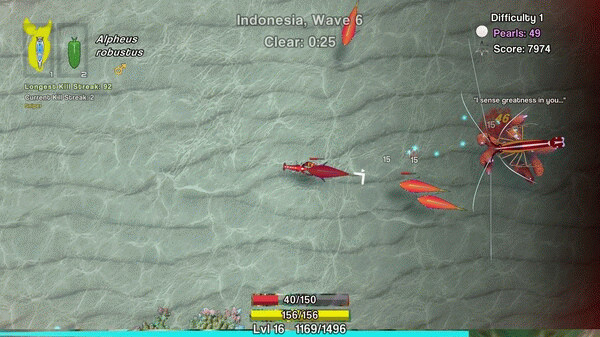 Игра SALTWATER, скриншот