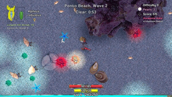 Игра SALTWATER, скриншот