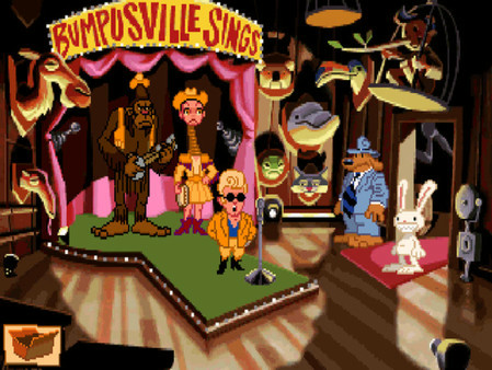 Игра Sam & Max Hit the Road, скриншот