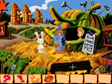Игра Sam & Max Hit the Road, скриншот