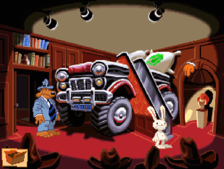 Игра Sam & Max Hit the Road, скриншот