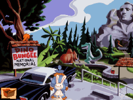 Игра Sam & Max Hit the Road, скриншот
