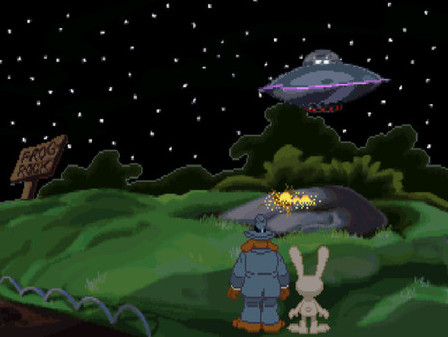 Игра Sam & Max Hit the Road, скриншот