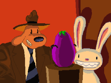 Игра Sam & Max Hit the Road, скриншот