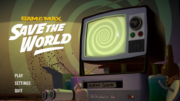 Игра Sam & Max Save the World, скриншот