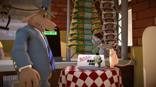 Игра Sam & Max Save the World, скриншот