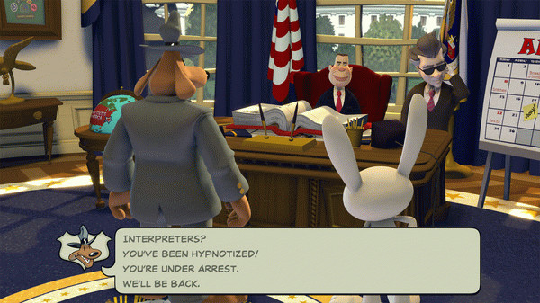 Игра Sam & Max Save the World, скриншот