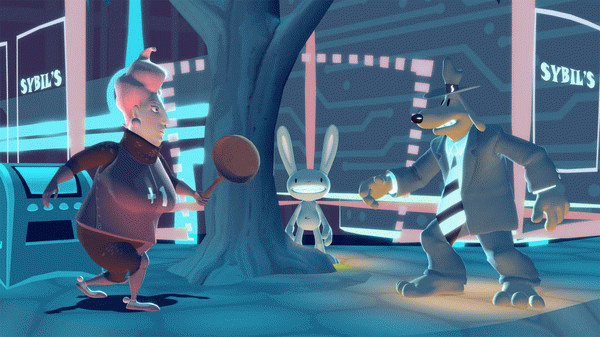 Игра Sam & Max Save the World, скриншот