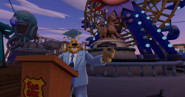 Игра Sam & Max: This Time It's Virtual!, скриншот