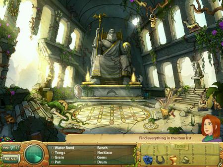 Игра Samantha Swift and the Golden Touch, скриншот