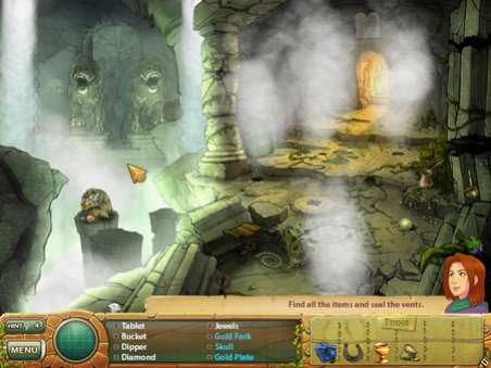 Игра Samantha Swift and the Golden Touch, скриншот