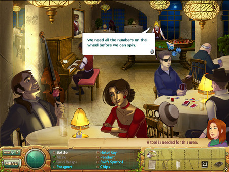 Игра Samantha Swift and the Golden Touch, скриншот