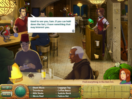 Игра Samantha Swift and the Golden Touch, скриншот