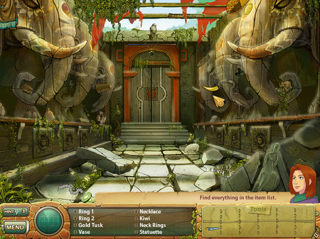 Игра Samantha Swift and the Golden Touch, скриншот