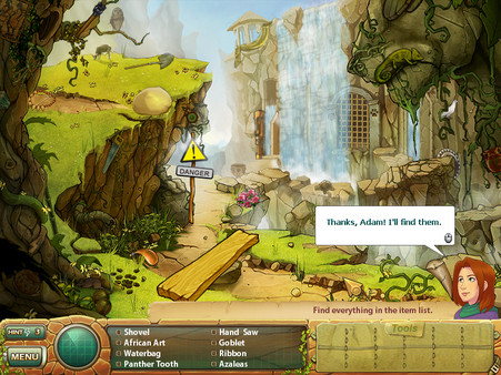 Игра Samantha Swift and the Golden Touch, скриншот