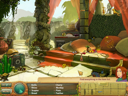 Игра Samantha Swift and the Golden Touch, скриншот