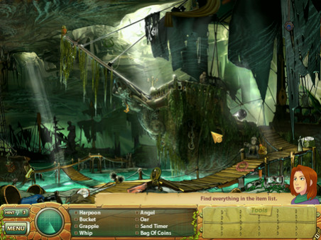 Игра Samantha Swift and the Golden Touch, скриншот