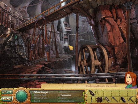 Игра Samantha Swift and the Golden Touch, скриншот