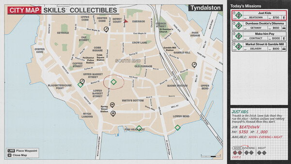 Игра Samson, скриншот